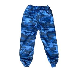 Gap Kids Jogger Pants with elastic waistband - Blue Camo Size XS
